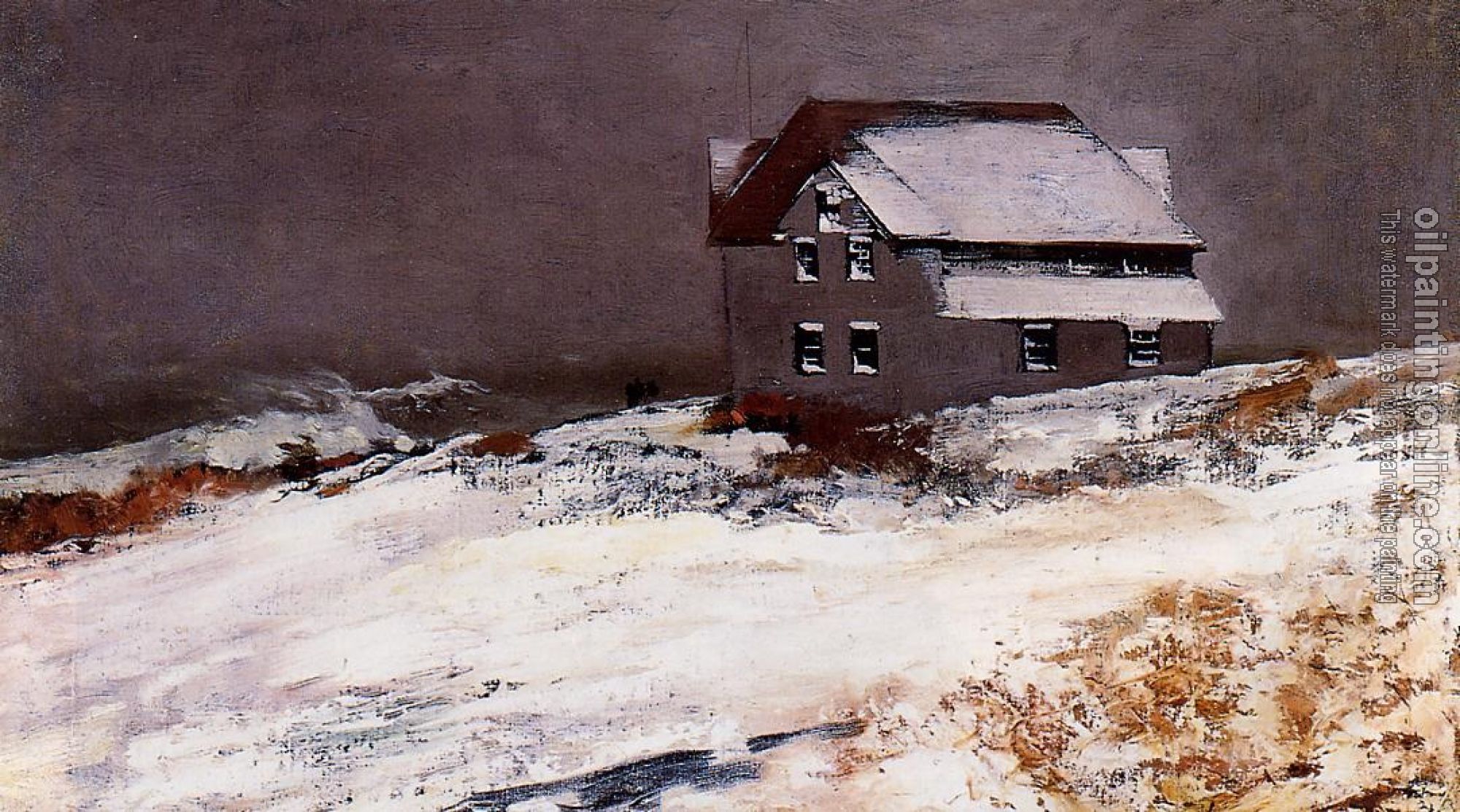 Homer, Winslow - Winter, Prout's Neck, Maine